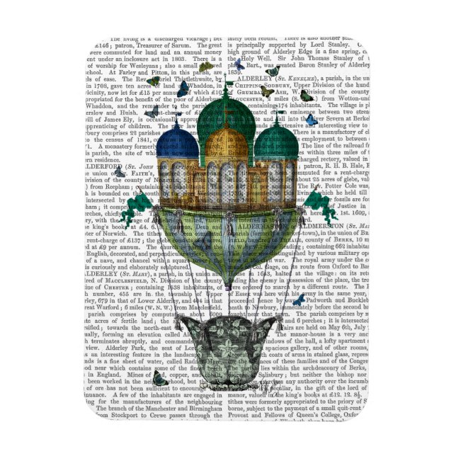 Ímã Borboleta (Vertical)