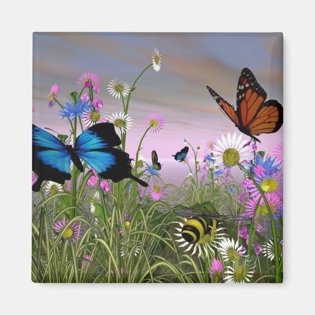 Imã borboleta (Frente)