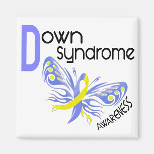 Imã BORBOLETA 3,1 de Síndrome de Down