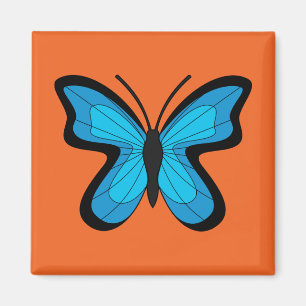 Imã Borboleta Azul