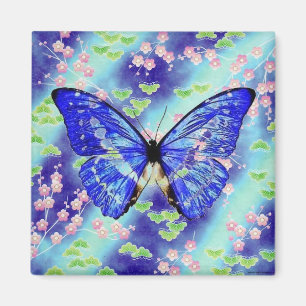 Imã Borboleta Azul