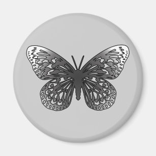 Imã Borboleta cinzenta