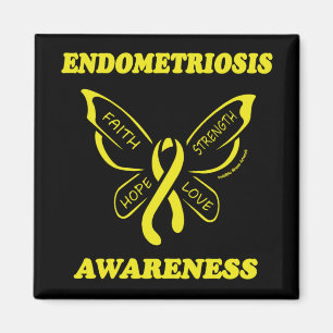 Imã Borboleta/Consciência.. Endometriose Magneta