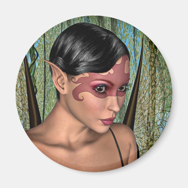 Imã Borboleta de fada (Frente)