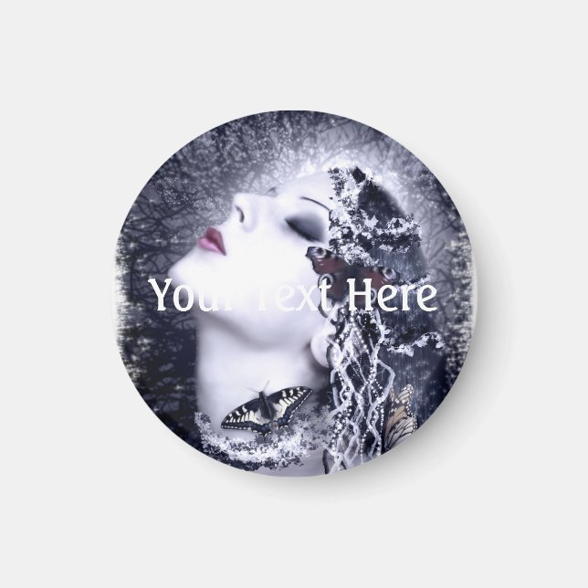 Imã Borboleta de outono (Frente)