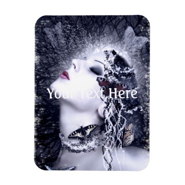 Ímã Borboleta de outono (Vertical)