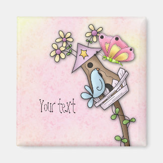 Imã Borboleta e encontro de pássaros no pássaro