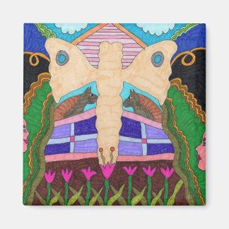 Imã Borboleta—Na Fazenda