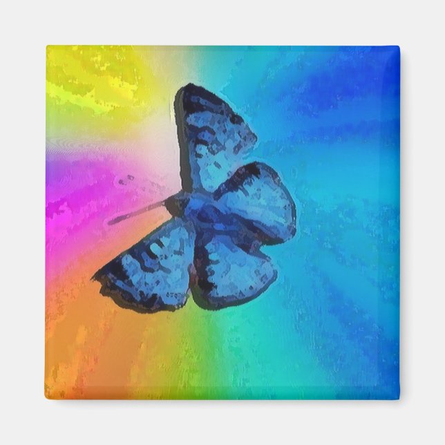 Imã borboleta no céu (Frente)