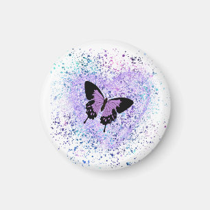 Imã Borboleta-púrpura e ímã-pintor