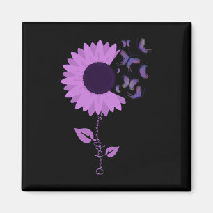 Imã Borboleta Roxo Fita Roxo Awarene Sobredosagem de G