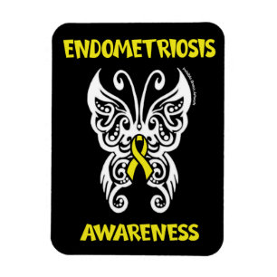 Ímã Borboleta/Tribal... Endometriose