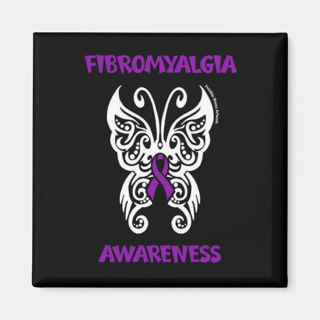 Imã Borboleta/Tribal...Fibro (Frente)