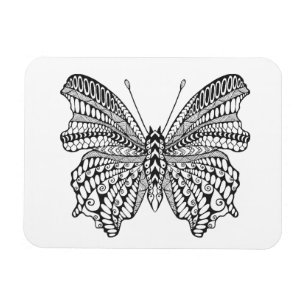 Ímã Borboleta tropical inspirada