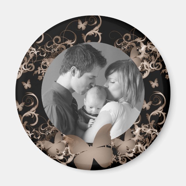 Imã Borboletas (Frente)