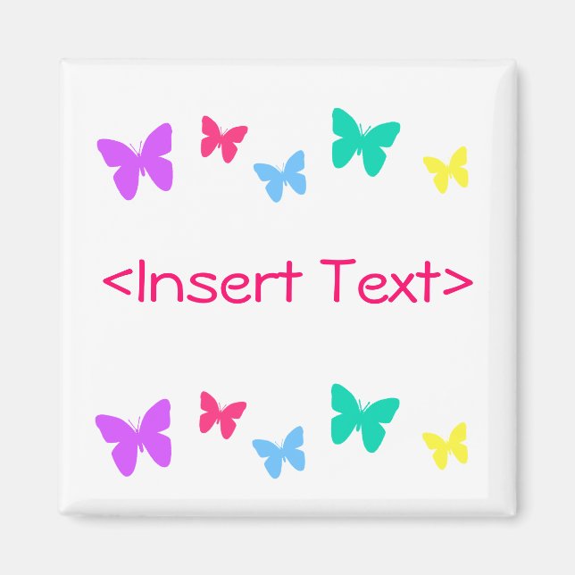 Imã Borboletas (Frente)