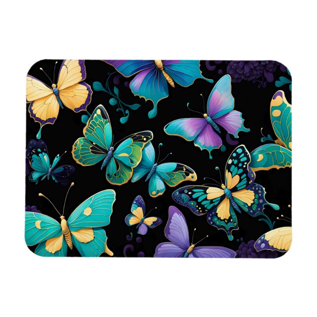 Ímã Borboletas coloridas (Horizontal)