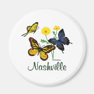 Imã Borboletas de Nashville