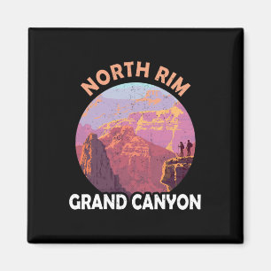 Imã Borda Norte Grand Canyon Eu Caminhando O Grand Can