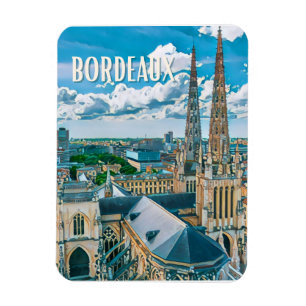 Ímã Bordeaux Photo Vintage