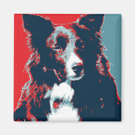 Imã Border Collie Hope Parody Poster