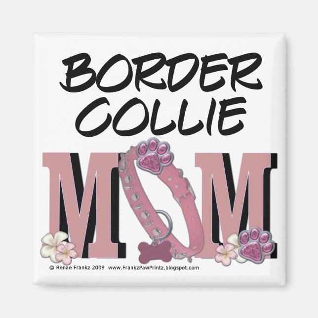 Imã Border Collie MOM (Frente)