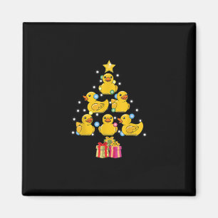 Imã Borracha Pato Árvore de Natal Pato Pato Natal Qua