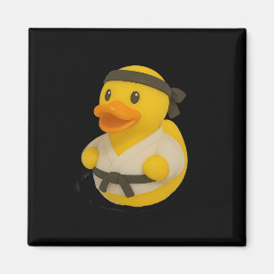 Imã Borracha Pato Karate Duckman Homens Mulheres Crian