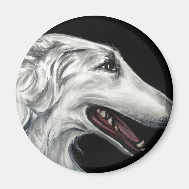 Imã borzoi (Frente)