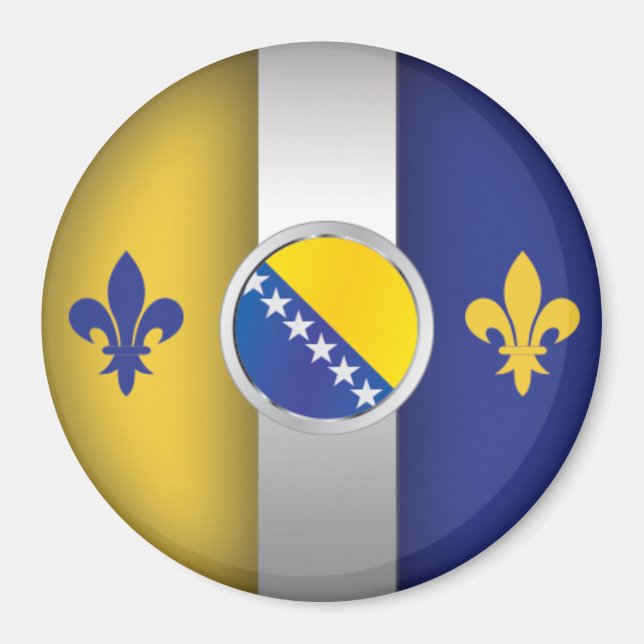 Imã Bosnacium Magnet (Frente)