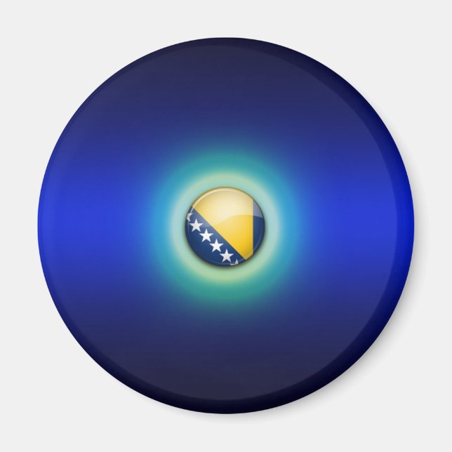 Imã Bosnacium Magnet (Frente)