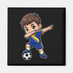 Imã Bósnia-Herzegovina Dab Kid Meta Cartoon Bandeira d