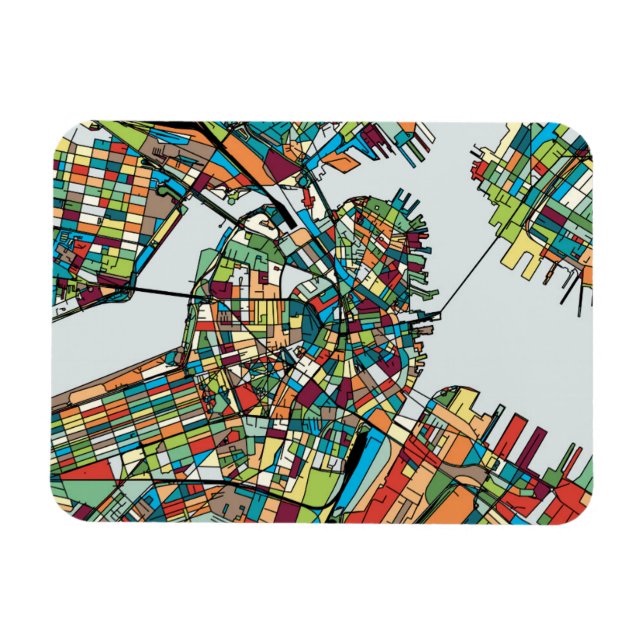 Ímã Boston City USA (Horizontal)