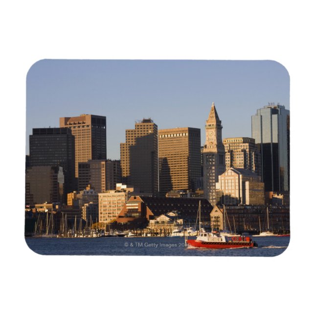 Ímã Boston Harbor, Massachusetts (Horizontal)