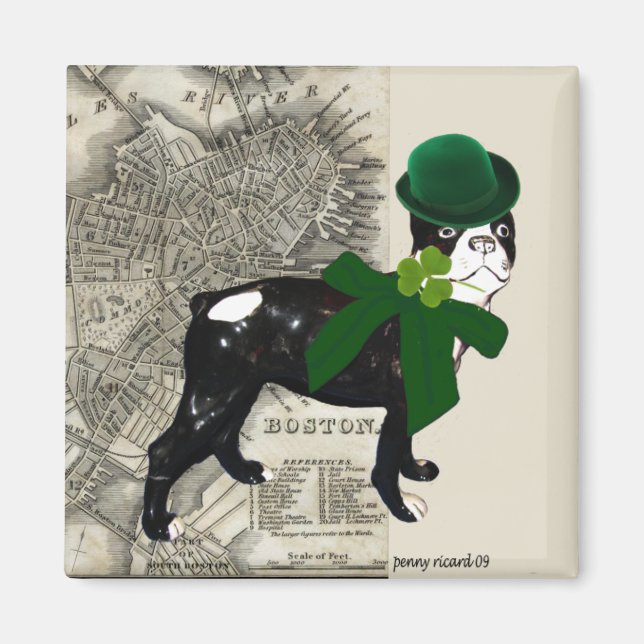 Imã Boston Irish Magnet (Frente)