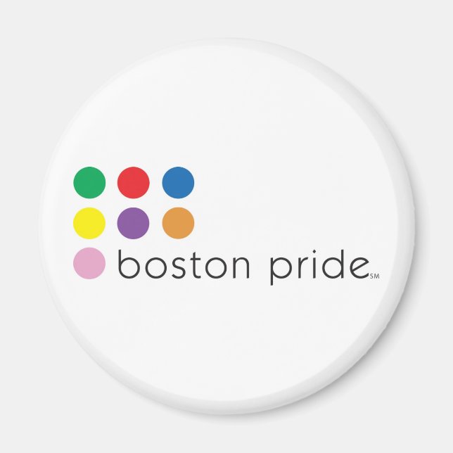 Imã Boston Pride Magnet Standard (Frente)