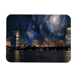 Ímã Boston Skyline