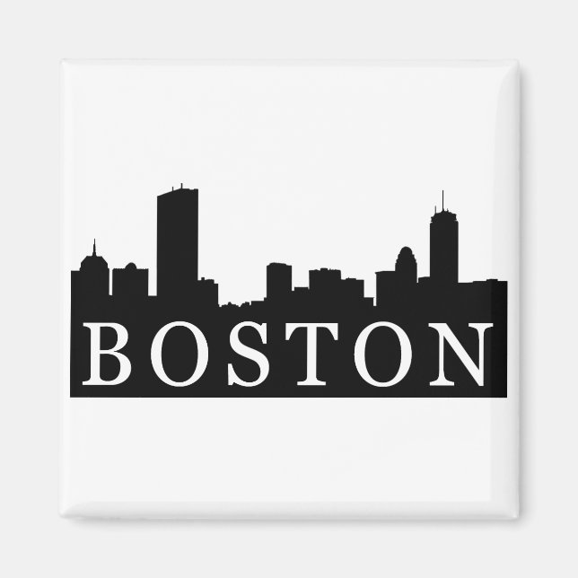 Imã Boston Skyline (Frente)