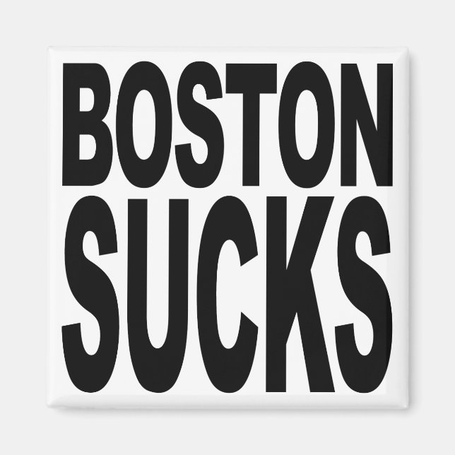 Imã Boston Sucks (Frente)