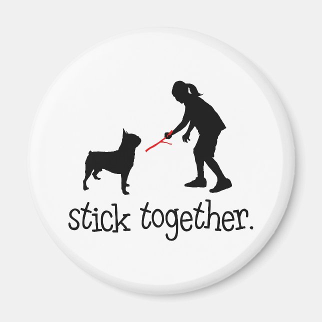 Imã Boston Terrier (Frente)