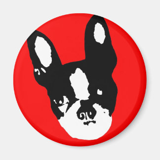 Imã Boston Terrier Pop Art