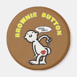 IMÃ BOTÃO DA BROWNIE