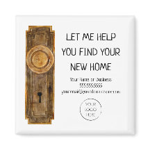 Botão da Porta de Vintagem Antiga do Contato do Ma