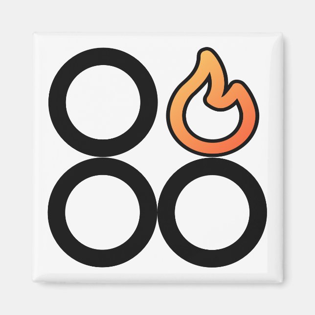 Imã Botão de Armazenamento Retornando o Botão Direito  (Frente)