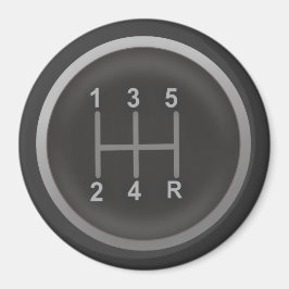 Imã Botão de Desvio de Engrenagens para Geeks de Nerd