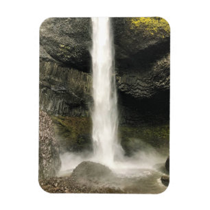 Ímã Botão de Latourell Falls, Oregon