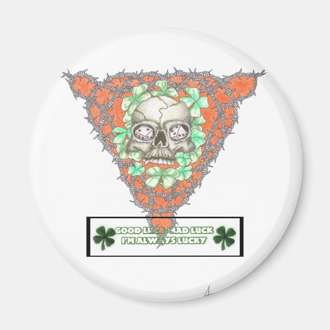 Imã Botão de Segurança InsaneLuck (Frente)