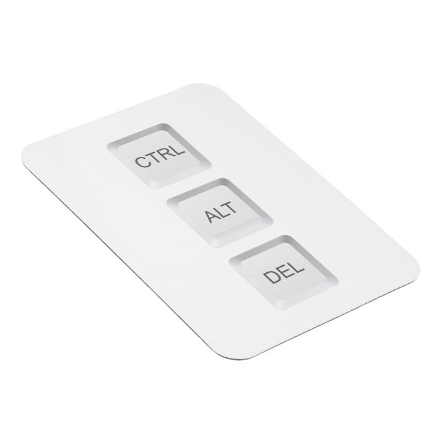 Ímã botão de teclado de computador CTRL ALT DEL do Sli (Lado Direito)