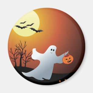 Imã Botão de TrickOrTreat dois