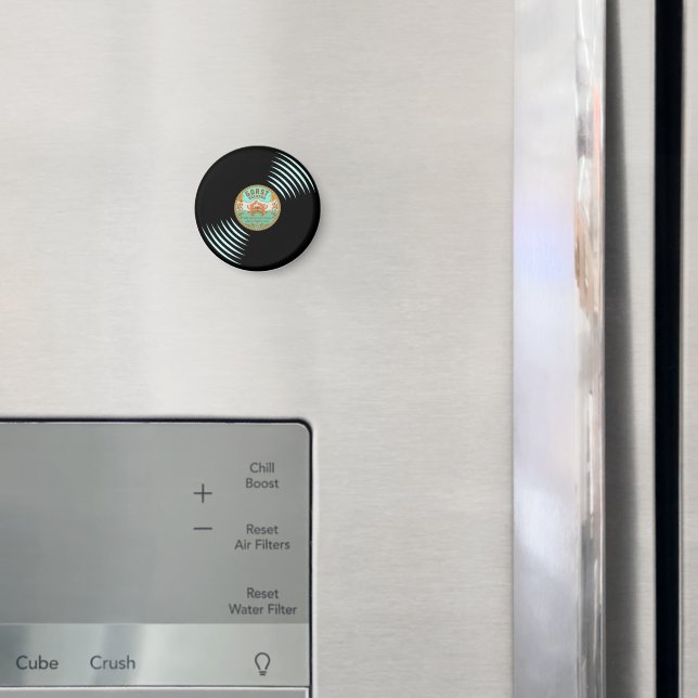 Imã Botão Estilo Retroativo de Registros Gorst (In Situ (Fridge))